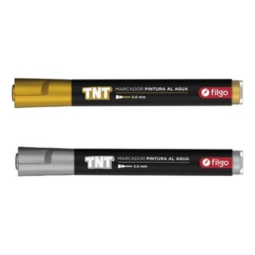 MARCADORES FILGO TNT ORO /PLATA X 6