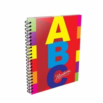 CUADERNO  CON ESPIRAL SIN FORRADO 60 HJS ABC RIVADAVIA