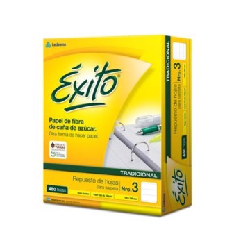 REPUESTO N3 ÉXITO TRADICIONAL X 480 / RAYADO