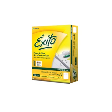 REPUESTO N3 ÉXITO TRADICIONAL X 480 / CUADRICULADO