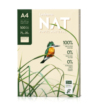 RESMA A4 LEDESMA NATURAL 75GRS LEDESMA X500 HJS
