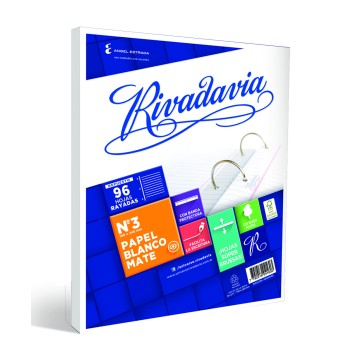 REPUESTO N3 RIVADAVIA X 96 / RAYADO