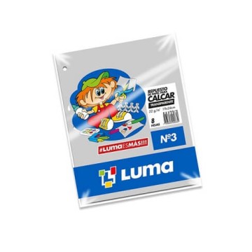 REPUESTO N3 CALCAR LUMA / MIL28 / PLANTEC. X8 HOJAS