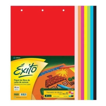 REPUESTO N6 COLOR ÉXITO/MIL28. X 6 HOJAS
