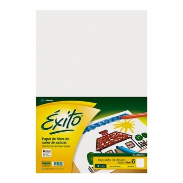 REPUESTO N6 BLANCO ÉXITO/MIL28. X 8 HOJAS