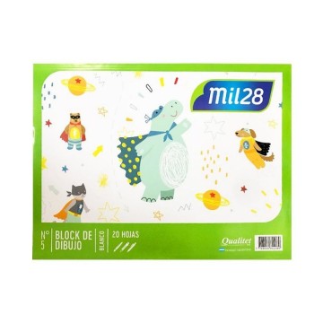 BLOCK DIBUJO Nº5 1028 AFICHE X20 HJS / TIPO EL NENE